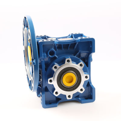 NMRV90 웜 기어 박스 0.06kW-7.5kW 입력 플랜지 포함 큰 출력 토크
