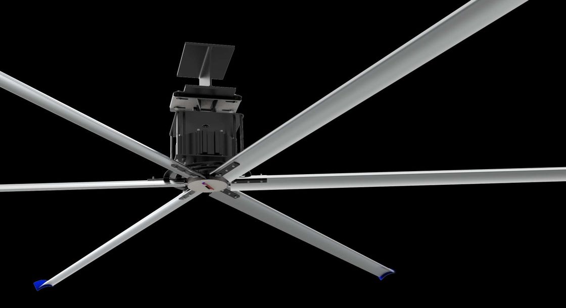 공기 용적 14500m3/Min 1.5 KW HVLS 산업적 선풍기들 직결식