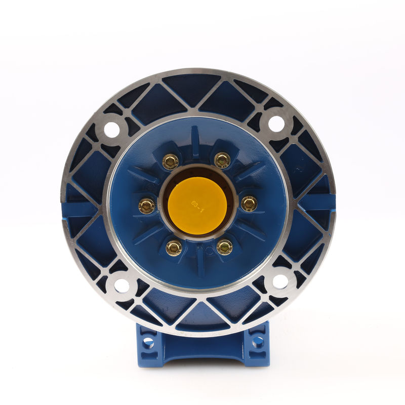NMRV90 웜 기어 박스 0.06kW-7.5kW 입력 플랜지 포함 큰 출력 토크